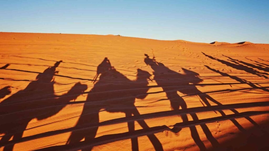 Paysage désertique, conseils pour visiter le Maroc en été